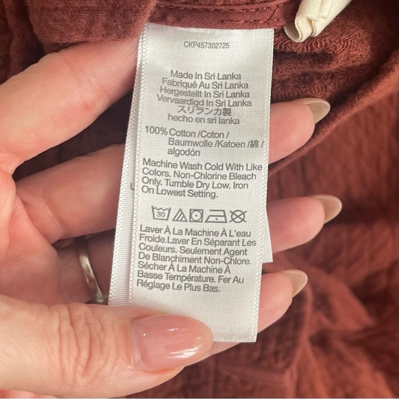 Madewell Diamond Jacquard Shaw Blazer Stained Mahogany Size XS Knit Casual - Picture 10 of 10